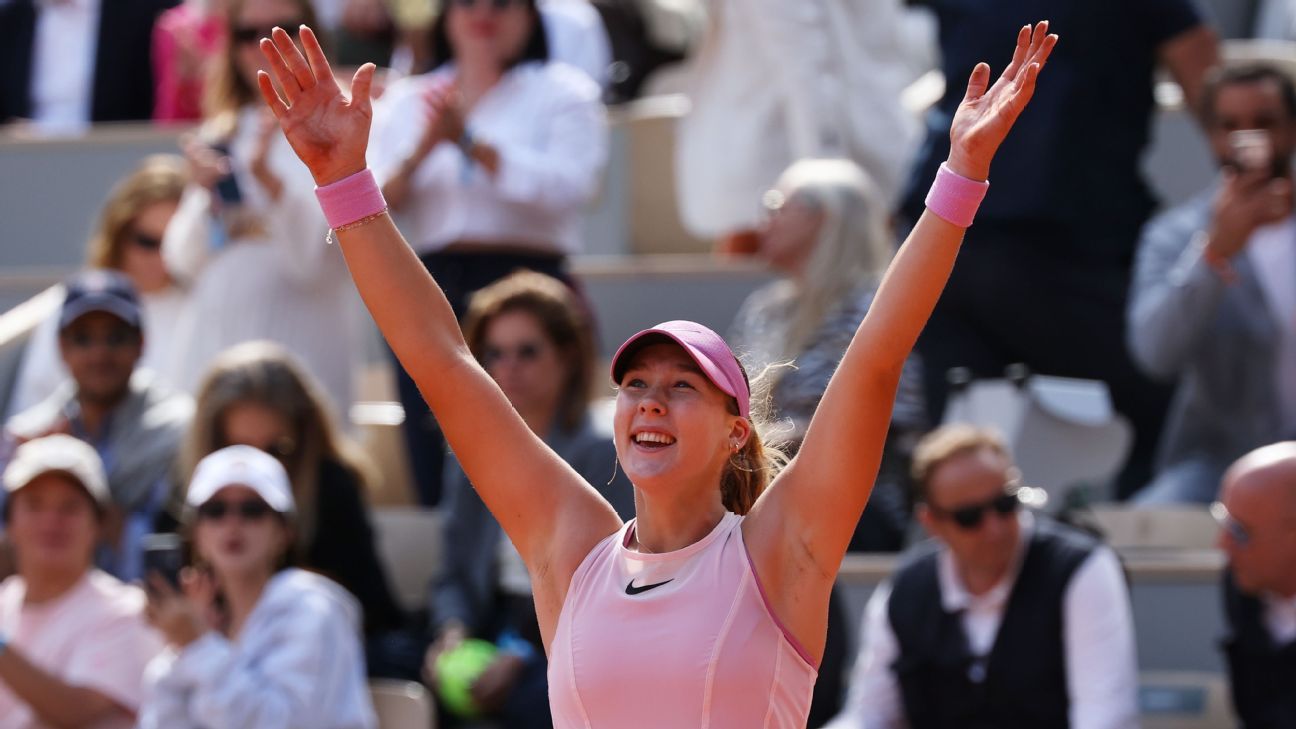 Andreeva mène Chwalinska à Roland-Garros pour son premier titre du Grand Chelem