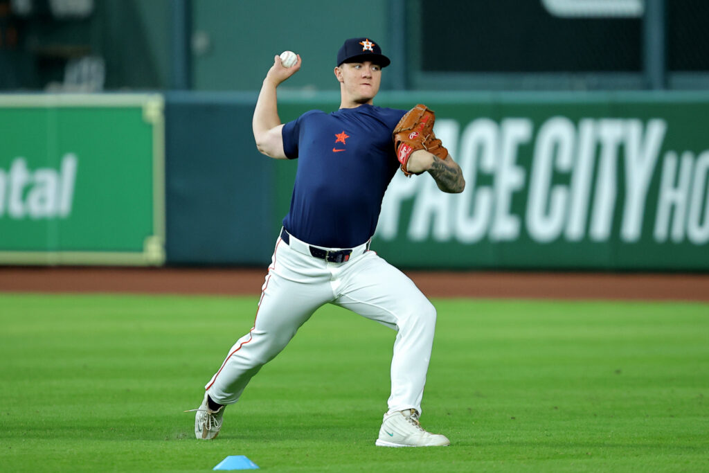Astros active Hunter Brown, Yainer Diaz