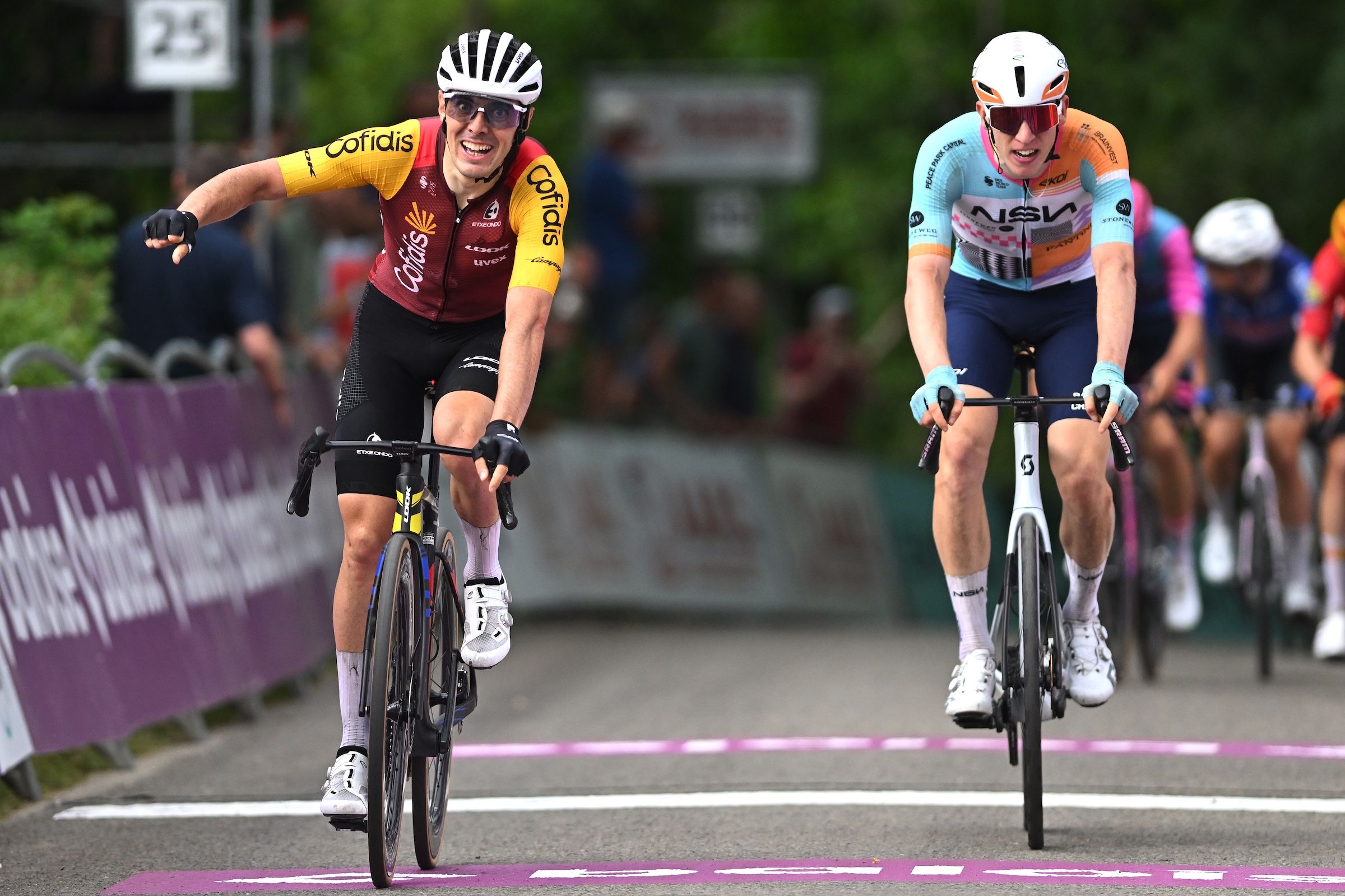 Baloise Belgium Tour: Alex Aranburu prend les commandes avec une victoire de l'étape 3 au sprint en montée