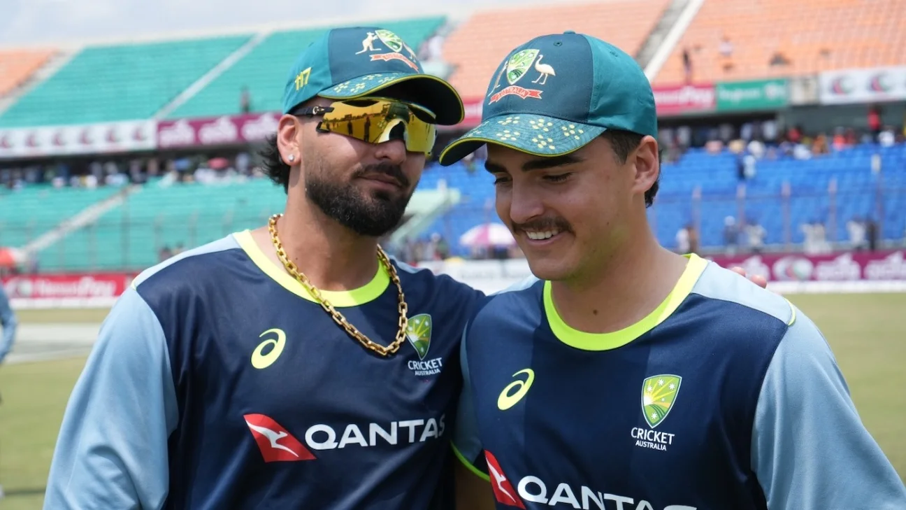 Ban vs Aus T20I : le débutant Joel Davies vit le Dream Banner Day pour le chattogramme des Aussie Spinners