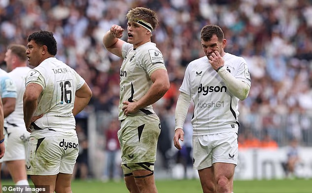 Bath s'est éliminé de la Coupe des Champions dimanche avec une défaite 38-26 en demi-finale contre Bordeaux.