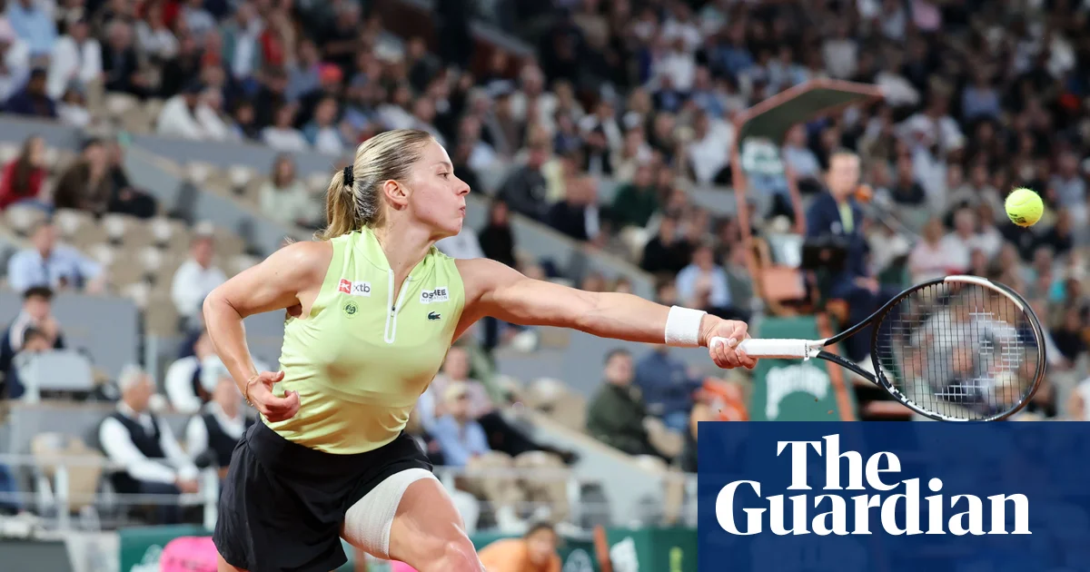 Chwalinska au bord de l'histoire après avoir coupé Roland-Garros un papier à la fois | Internationaux de France