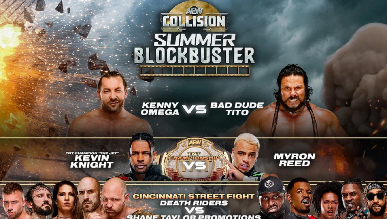 Collision AEW : résultats des blockbusters de l’été 13/06/26