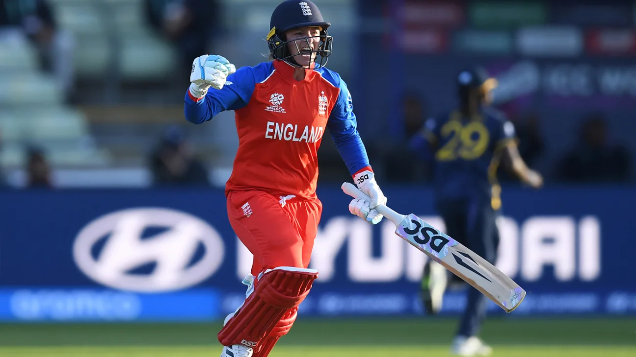 Coupe du monde féminine T20 2026 Match 1 ENG-W vs SL-W Groupe 2 Rapport de match 12 juin 2026
