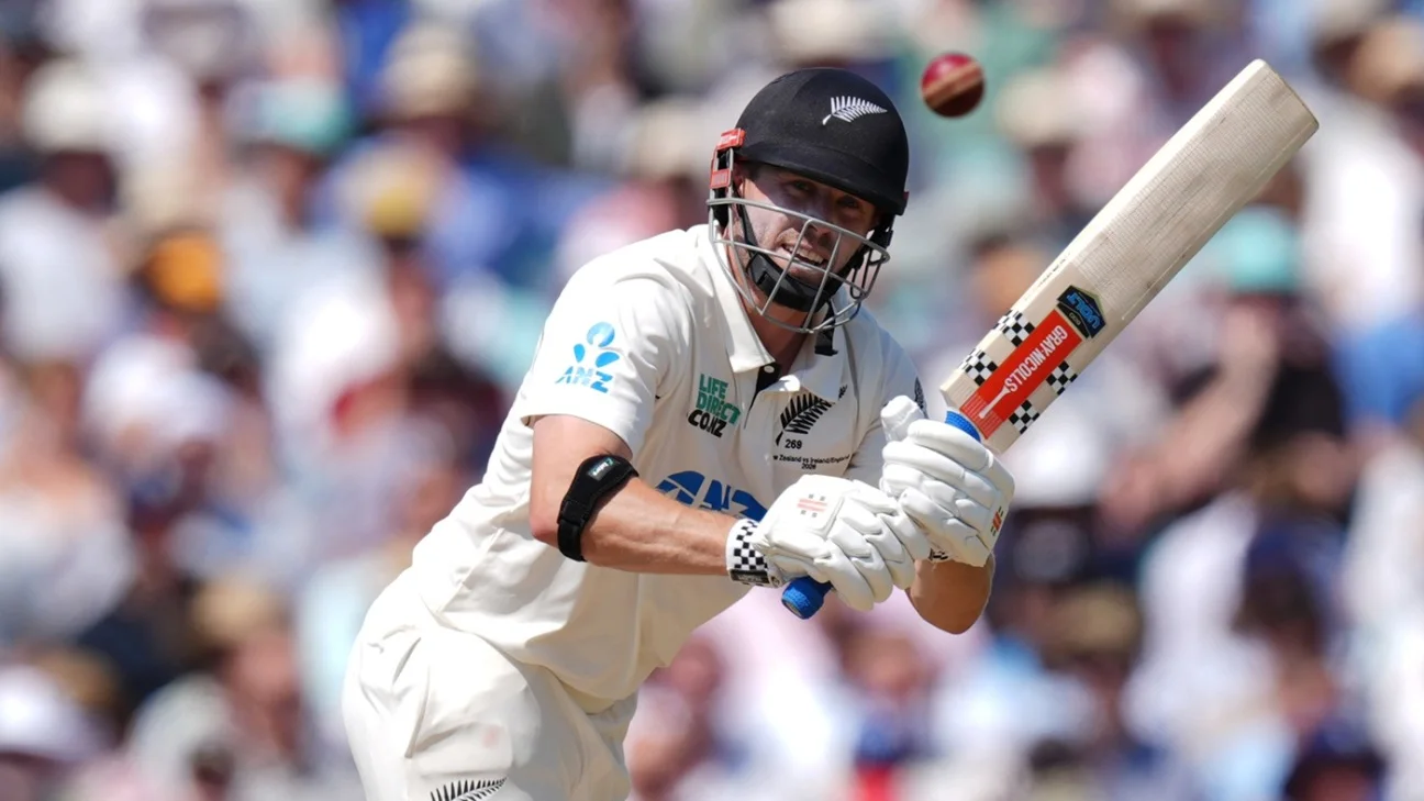 Eng vs NZ - 2e test hommes - Henry Nicholls remplit les plus grandes chaussures de Nouvelle-Zélande avec un retour composé siècle