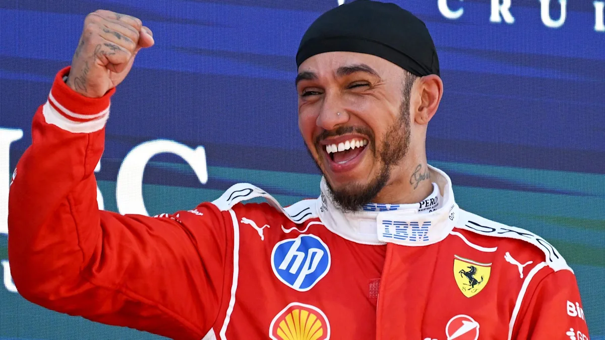 Hamilton remporte le premier Grand Prix pour Ferrari