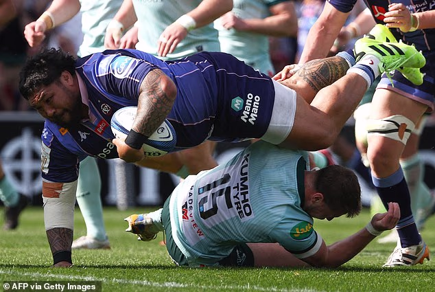 Big Ben Tameifuna a balayé les Tigers de Leicester en huitièmes de finale de la Coupe des Champions et vise désormais Bath, champion du PREM.