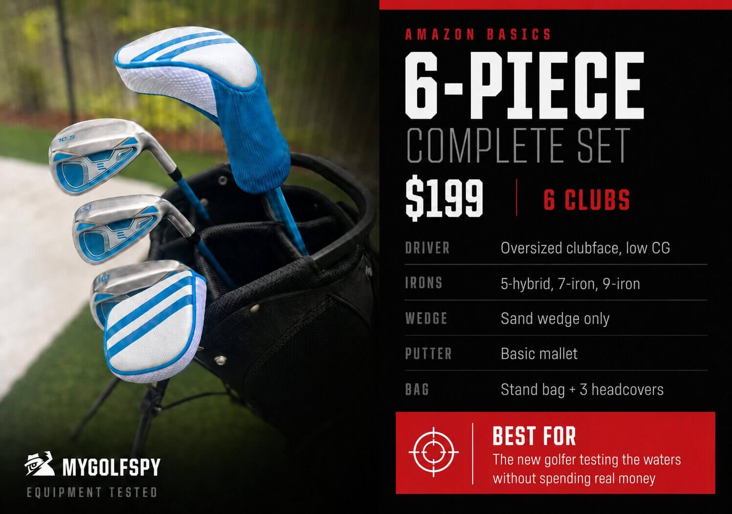 J'ai testé 5 ensembles de golf complets de 199 $ à 1 599 $. Voici où dépenser votre argent