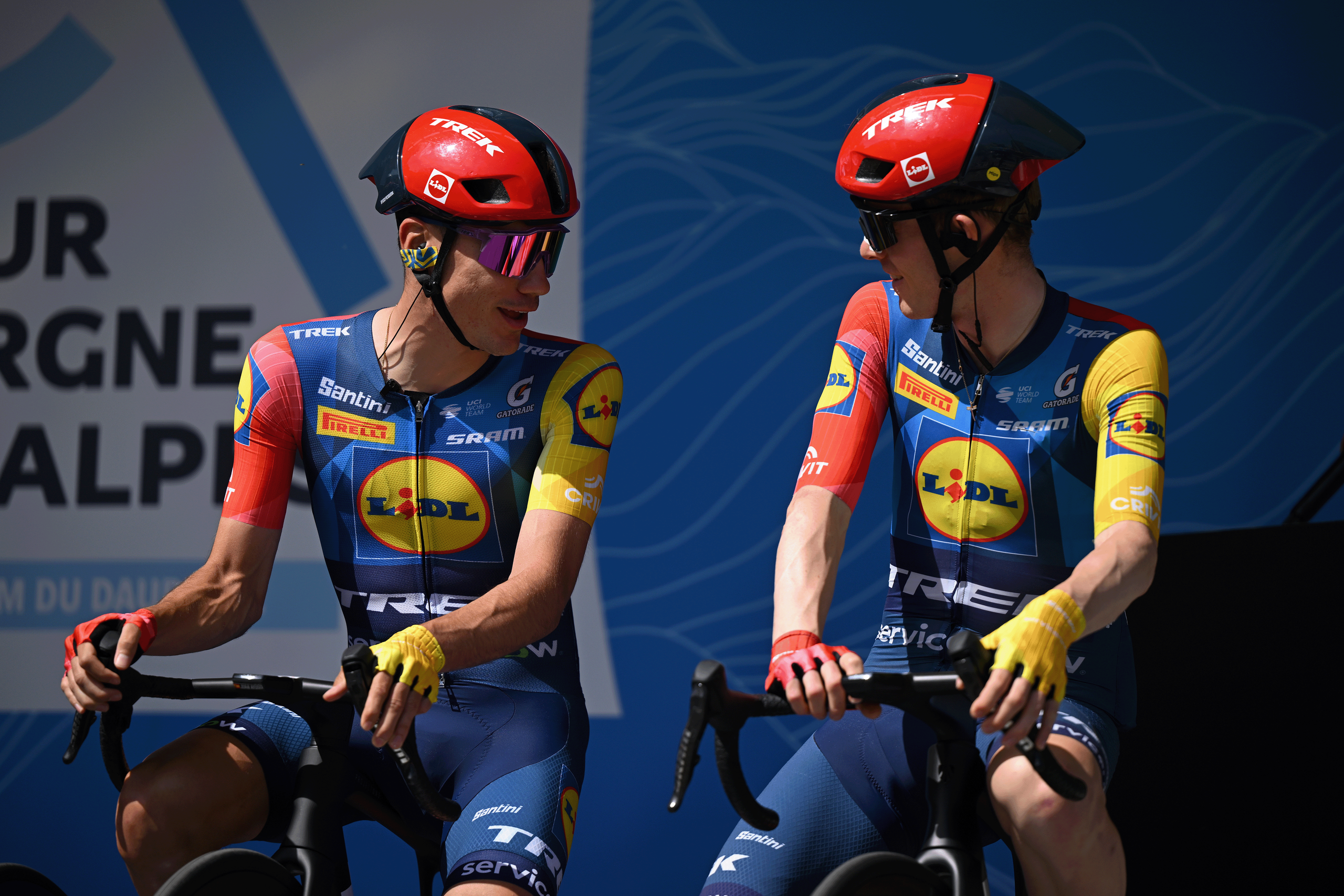 Juan Ayuso rejette toute suggestion d'un dilemme de leadership chez Lidl-Trek avec Mattias Skjelmose