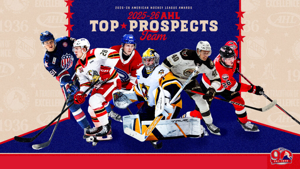 L'AHL annonce l'équipe des meilleurs espoirs 2025-26 | LaAHL.com