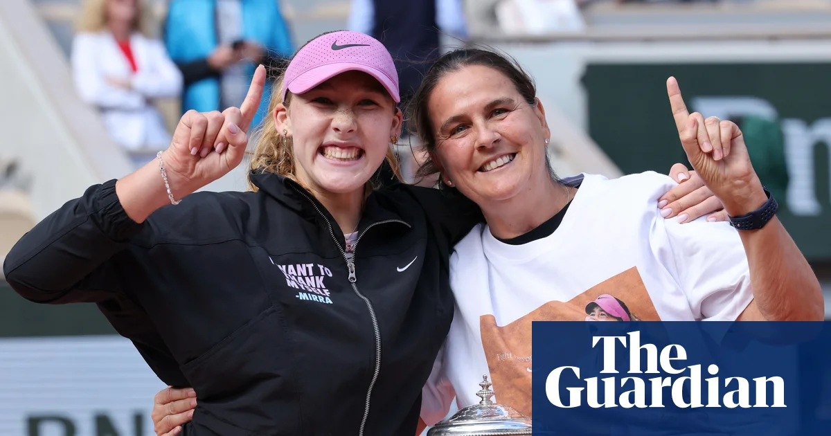 Le triomphe d'Andreeva à Roland-Garros montre la valeur de Martínez et des entraîneurs | Roland Garros 2026