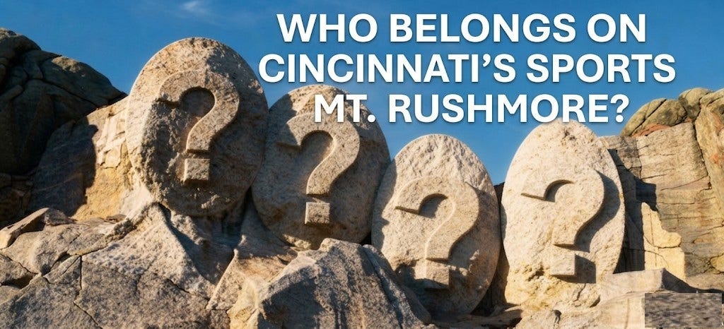 Le véritable projet du Mont Rushmore sportif de Cincinnati | avis