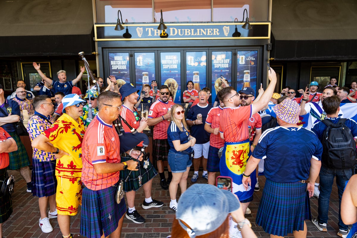 Les supporters écossais canalisent l'esprit de la Coupe du monde et quittent Boston ravis
