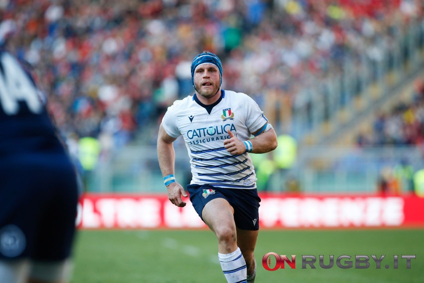 Luca Bigi prend sa retraite : le 77e capitaine italien quitte le rugby