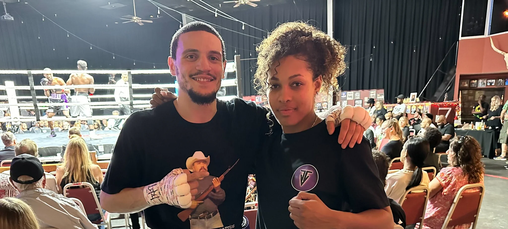Lui et elle Entraîneur de boxe dynamique