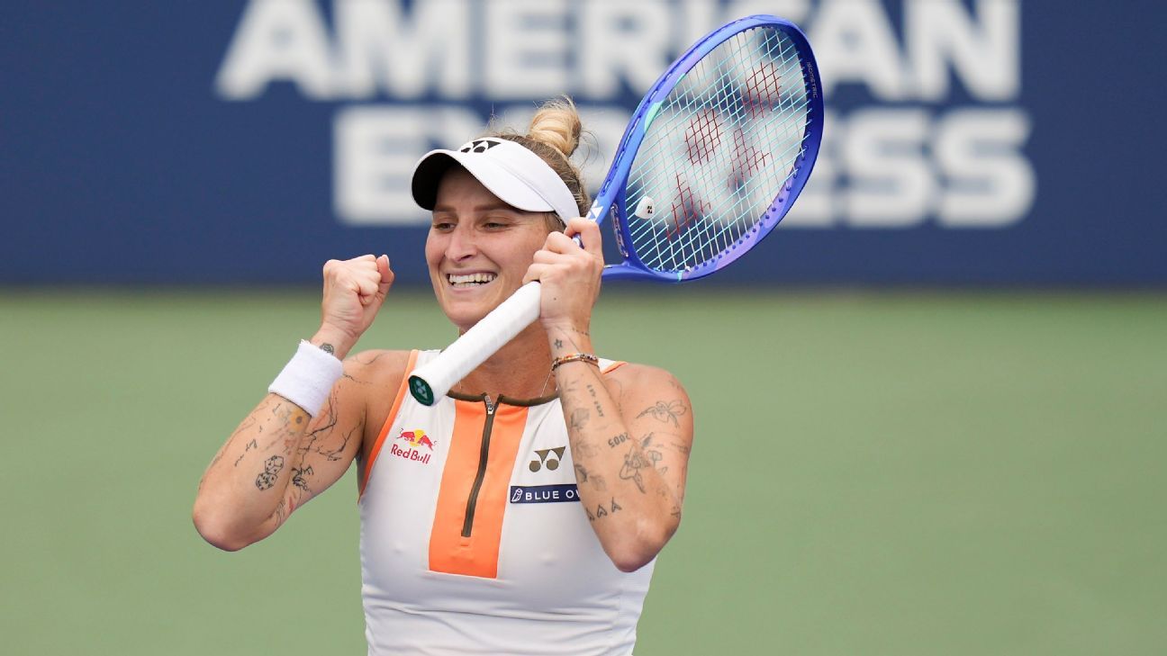 Marketa Vondrousova, suspendue 4 ans pour avoir refusé le contrôle antidopage