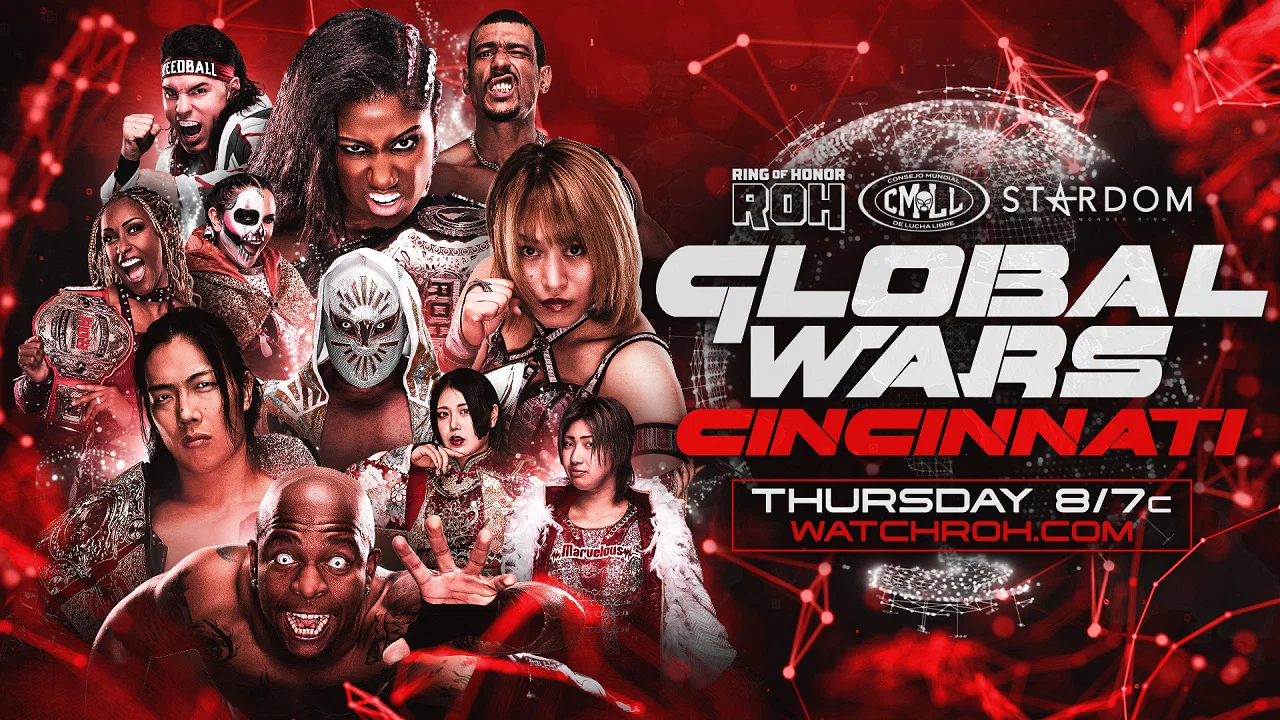 ROH x CMLL x STARDOM Global Wars : Résultats de Cincinnati 18/06/26