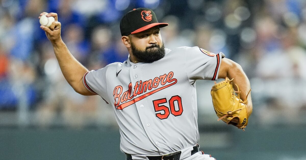 Rico Garcia a été excellent dans l'enclos des releveurs des Orioles