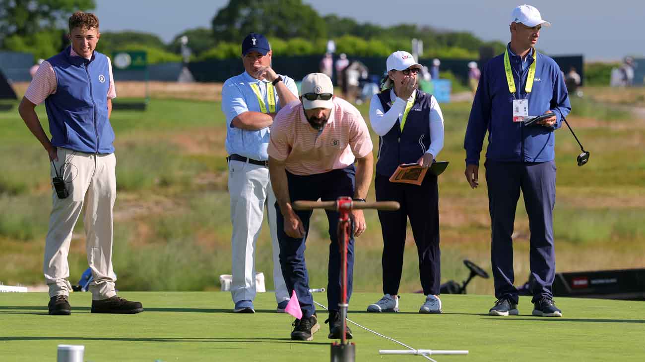 Si vous êtes inquiet à propos de ces greens de l'US Open, vous ne devriez pas l'être.