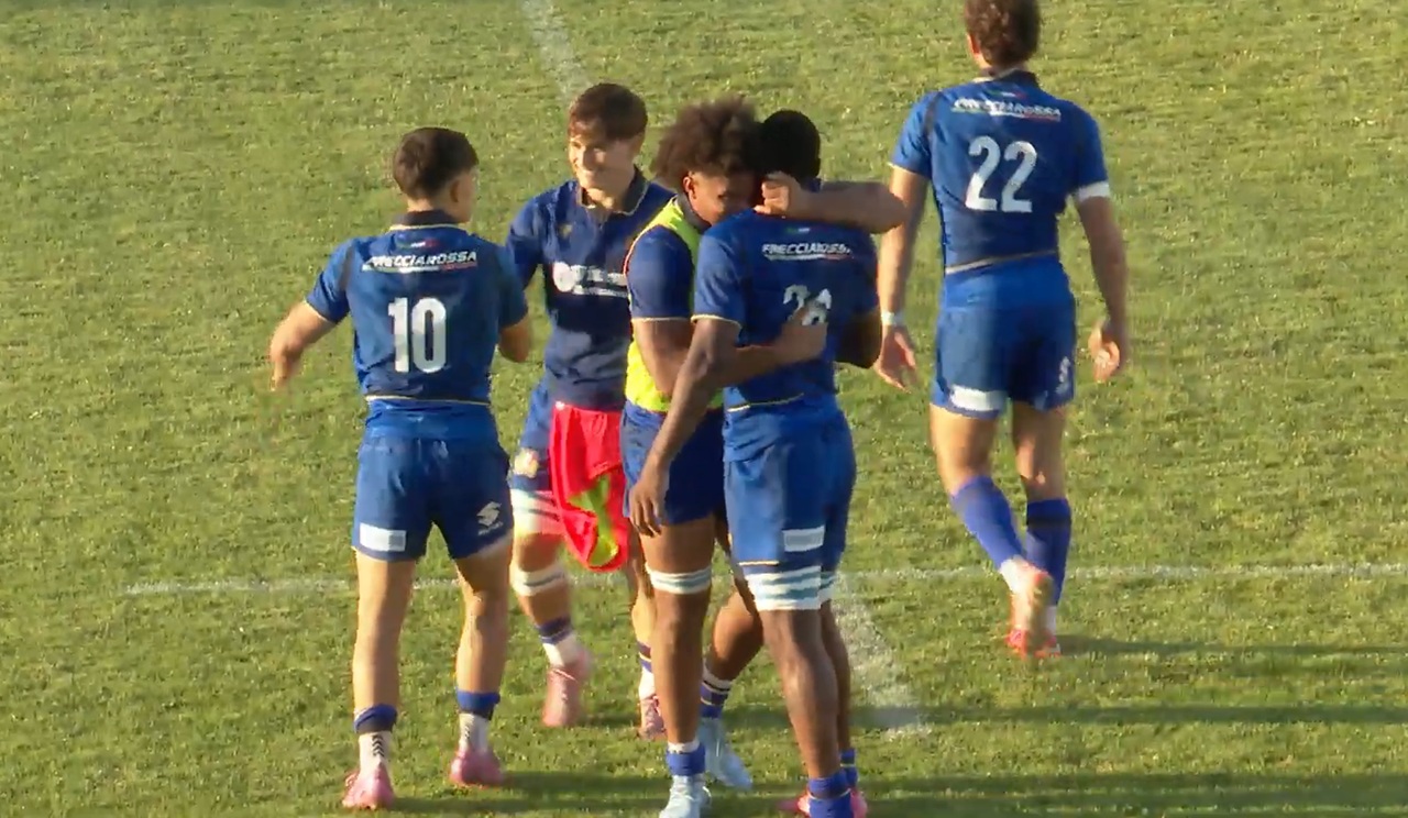 Test pré-Coupe du Monde : les U20 italiens font sensation pour battre l'Angleterre à Calvisano